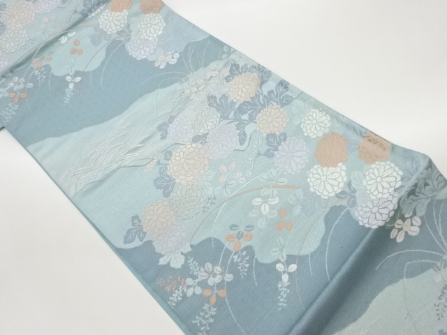 JAPANESE FUKURO OBI / WOVEN KIKU